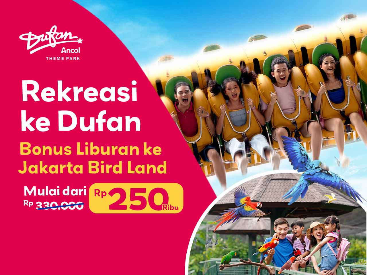 Berpetualang di Dufan dan Jakarta Bird Land: Liburan Keluarga yang Menyenangkan!